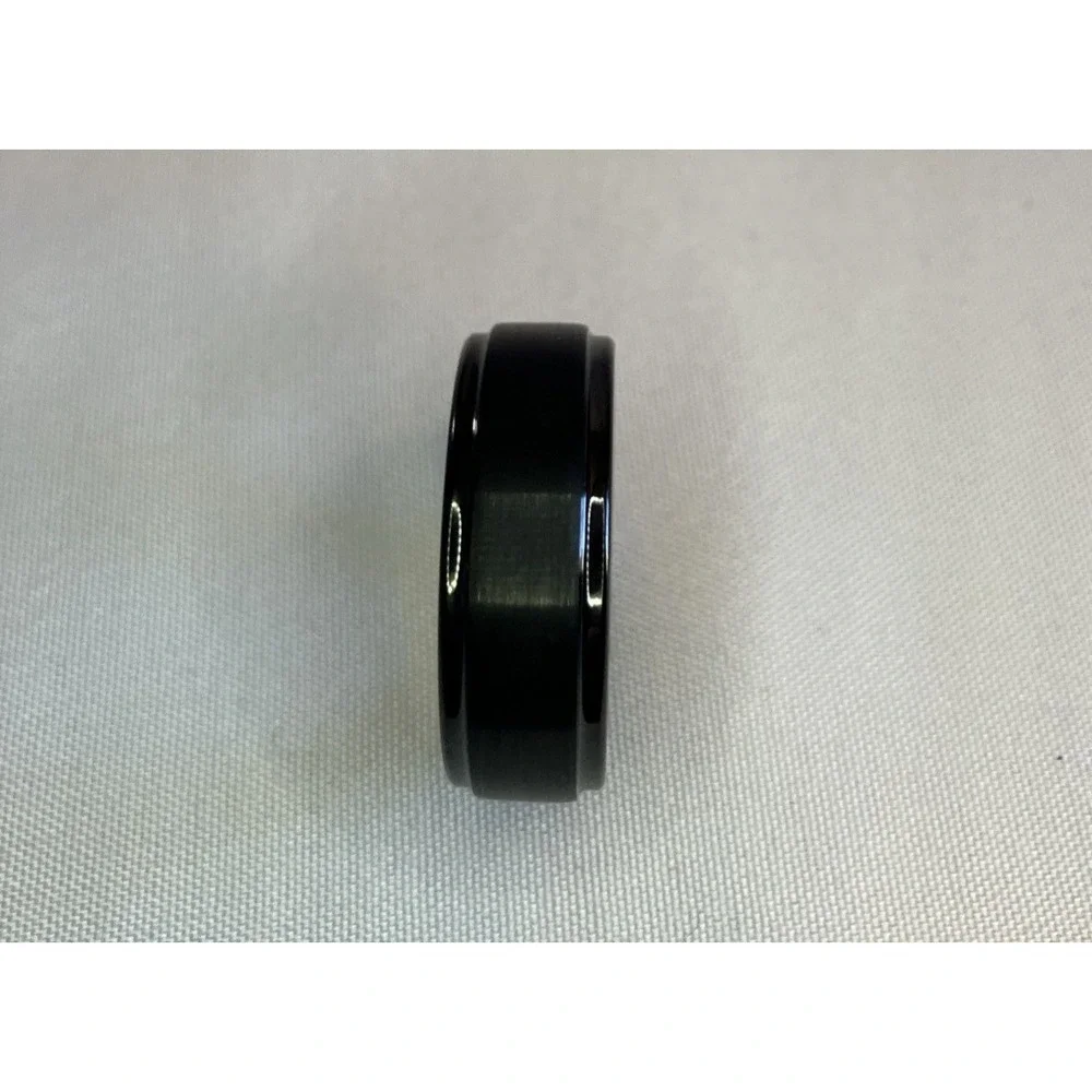 Unbranded Ring Unisex Size 10 Black Like New Engraved I Love You Stainless Steel
